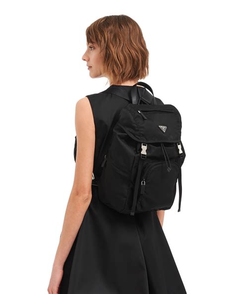 prada nylon backpack outfit|Prada nylon backpack usa.